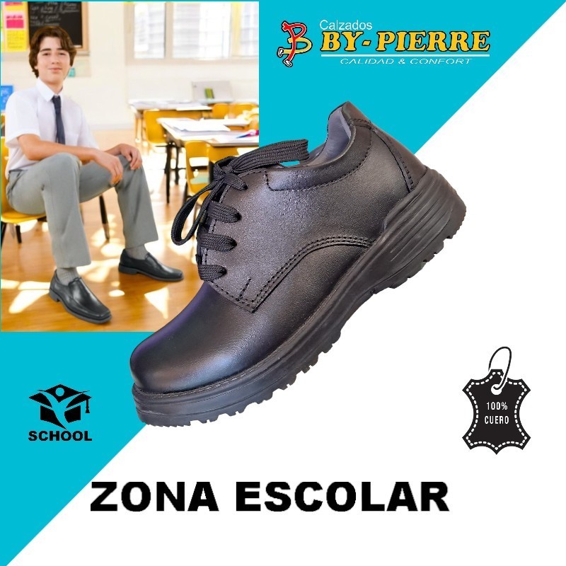 ZAPATO ESCOLAR PASADOR BY...