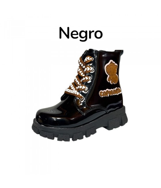 BOTAS NIÑA CHAROL CAPIBARA...