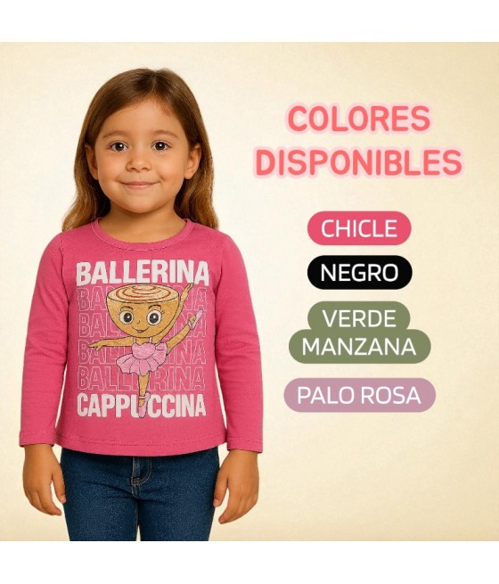POLO NIÑA CR ML BALLERINA...