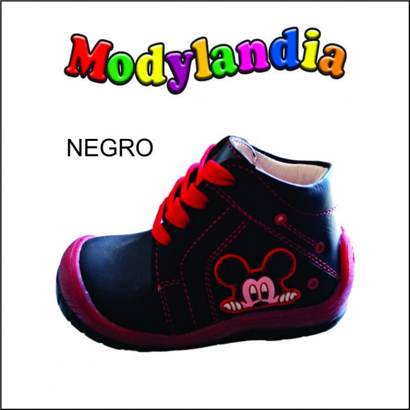 BOTIN NIÑO MICKEY CASCO MD...