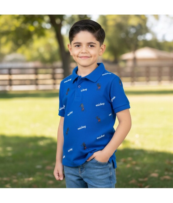 POLO NIÑO CC MC MICKEY BABY...