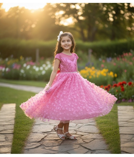 VESTIDO DE FIESTA MARIPOSA...